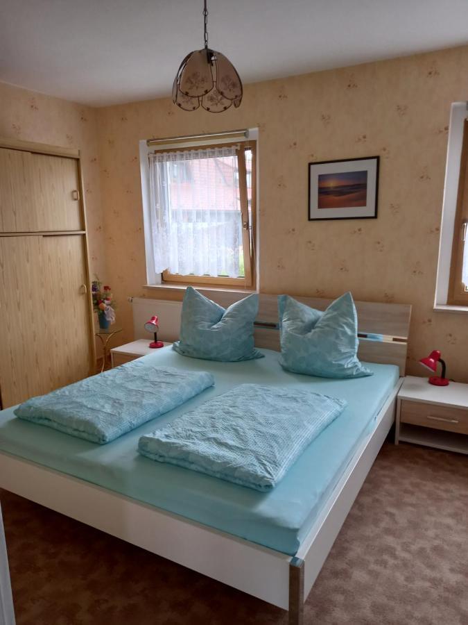 Rennsteigwohnung Rust Schmiedefeld am Rennsteig Bagian luar foto